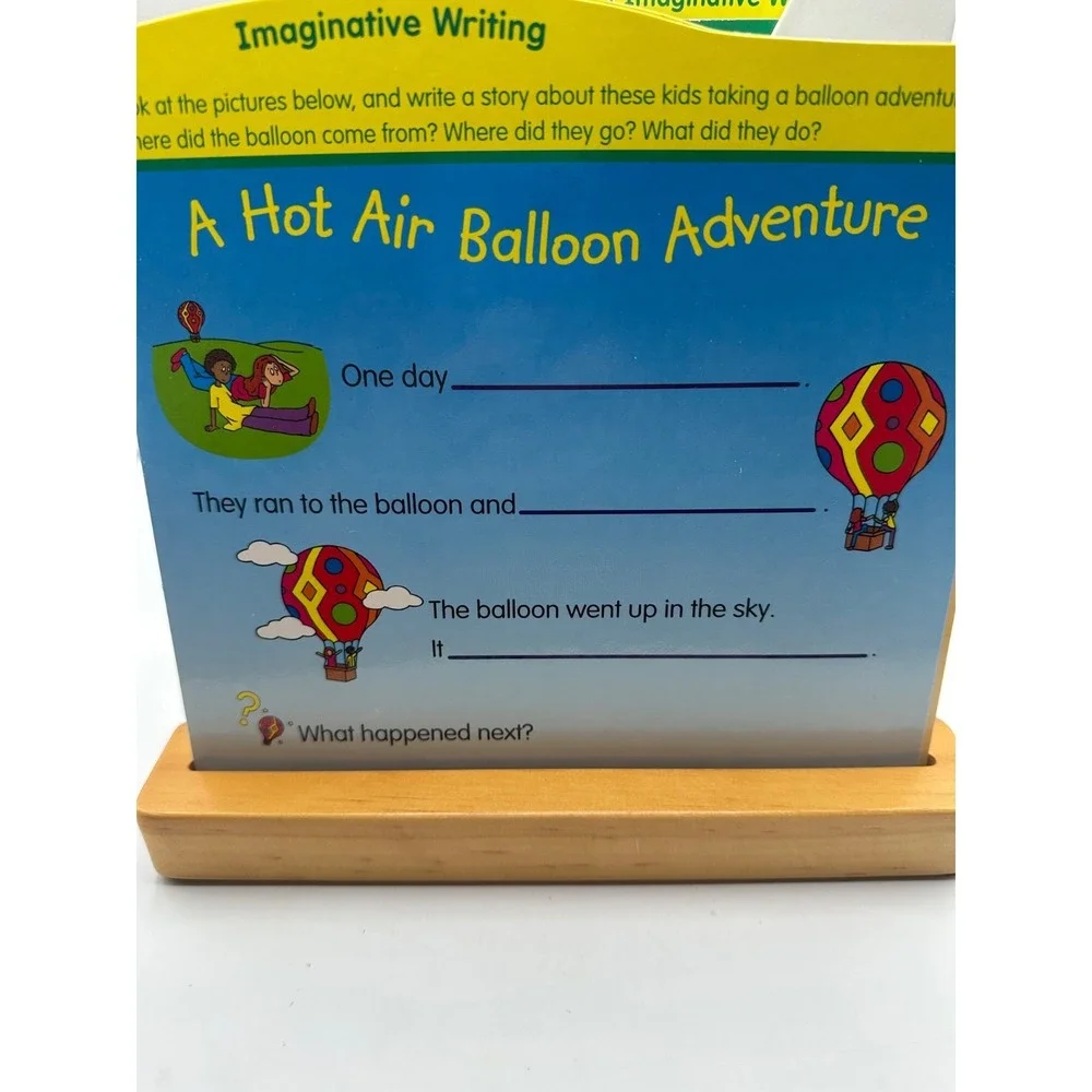 Lakeshore Ready to Write Prompt Box COMPLETE 100 Prompts AA469 Ages 6+